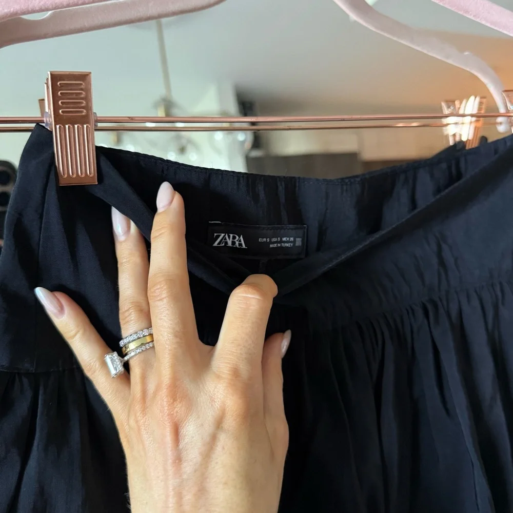 Zara Black Mini Skirt